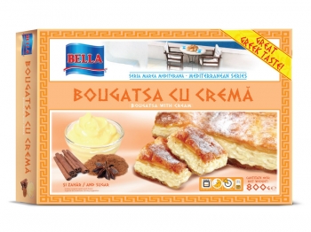 Bella Premium Placinta Bougatsa cu crema si zahar 800g - NOU